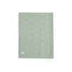 Couverture Berceau 75x100cm Shell Knit - Sea Foam - GOTS Couverture Berceau 75x100cm Shell Knit - Sea Foam - GOTS