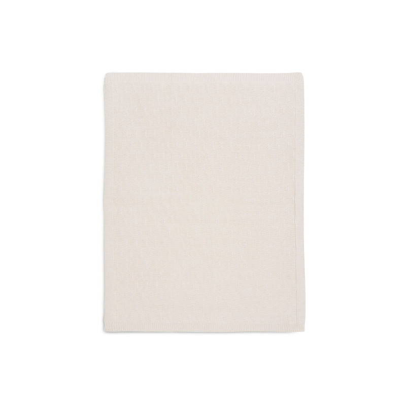 Couverture Berceau 75x100cm Grain Knit - Oatmeal