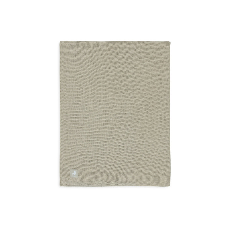Couverture Berceau 75x100cm Basic knit - Olive Green
