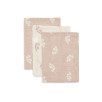 Gant de toilette Gaze de Coton Twig - Wild Rose - 3 Unités