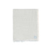 Couverture Berceau Gaze De Coton 75x100cm Fringe Stripe - Sea Green Couverture Berceau Gaze De Coton 75x100cm Fringe Stripe - Sea Green