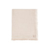 Couverture Berceau Gaze De Coton 75x100cm Fringe Stripe - Sea Green Couverture Berceau Gaze De Coton 75x100cm Fringe Stripe - Sea Green