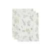 Gant de toilette Gaze de Coton - Wild Flowers - 3 Unités Gant de toilette Gaze de Coton - Wild Flowers - 3 Unités