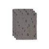 Gant de toilette Gaze de Coton Spot - Storm Grey - 3 Unités