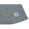Lange Gaze de Coton Large 115x115cm Miffy Silhouettes - Sea Green - 2 Unités Lange Gaze de Coton Large 115x115cm Miffy Silhouettes - Sea Green - 2 Unités