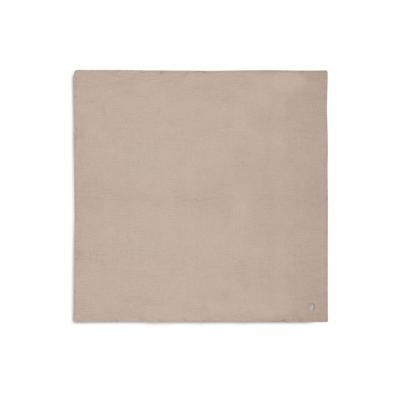 Lange Gaze de Coton Large 115x115cm - Olive Green/Ivory - 2 Unités