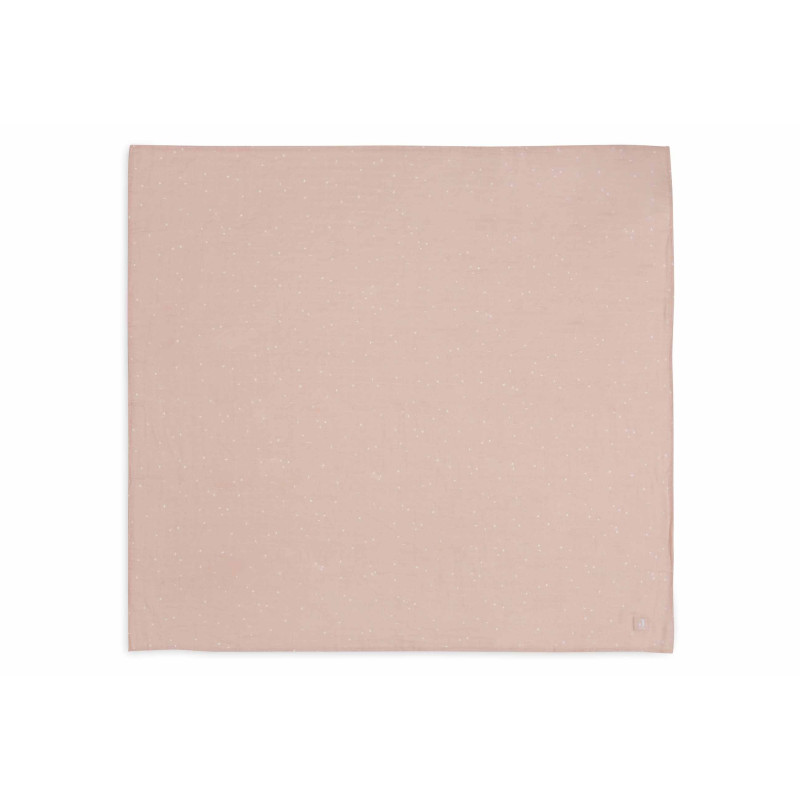 Lange Gaze de Coton Large 115x115cm Twinkling - Wild Rose - 2 Unités