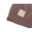 Couverture Lit de Bébé 100x150cm Spring Knit - Chestnut