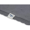 Couverture Lit de Bébé 100x150cm Pointelle - Storm Grey - GOTS Couverture Lit de Bébé 100x150cm Pointelle - Storm Grey - GOTS