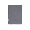 Couverture Lit de Bébé 100x150cm Pointelle - Storm Grey - GOTS Couverture Lit de Bébé 100x150cm Pointelle - Storm Grey - GOTS