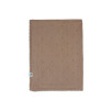 Couverture Lit de Bébé 100x150cm Pointelle - Biscuit - GOTS