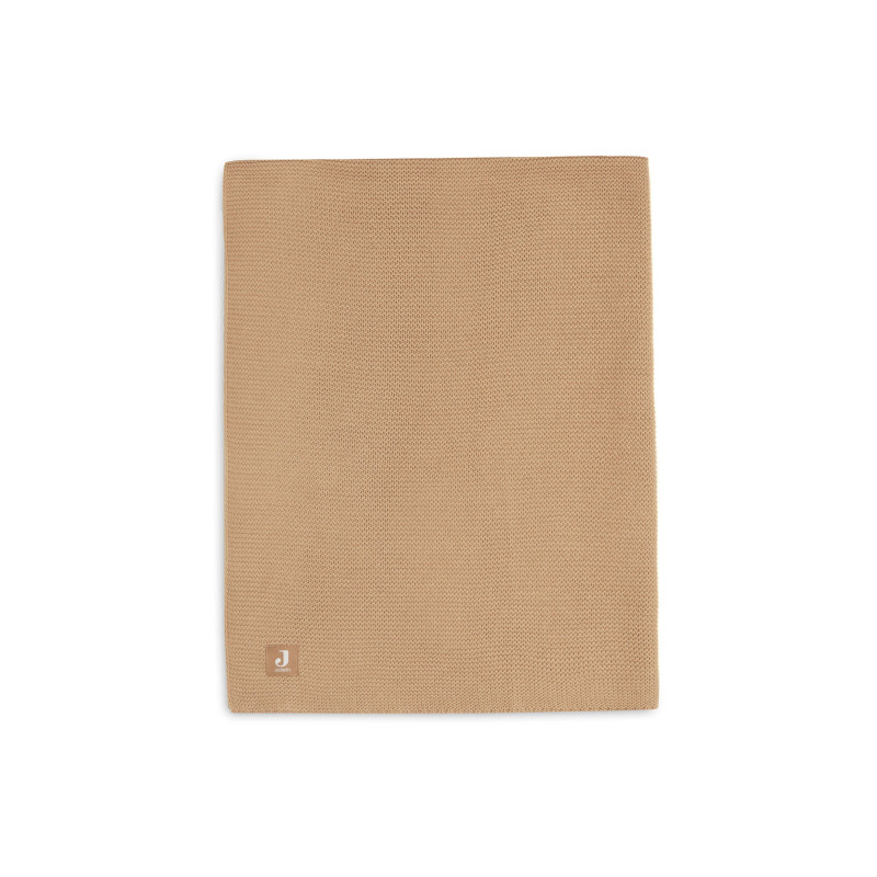 Couverture Lit de Bébé 100x150cm Basic Knit - Biscuit