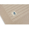 Couverture Lit de Bébé 100x150cm Pure Knit - Nougat - GOTS