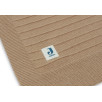 Couverture Lit de Bébé 100x150cm Pure Knit - Biscuit - GOTS Couverture Lit de Bébé 100x150cm Pure Knit - Biscuit - GOTS