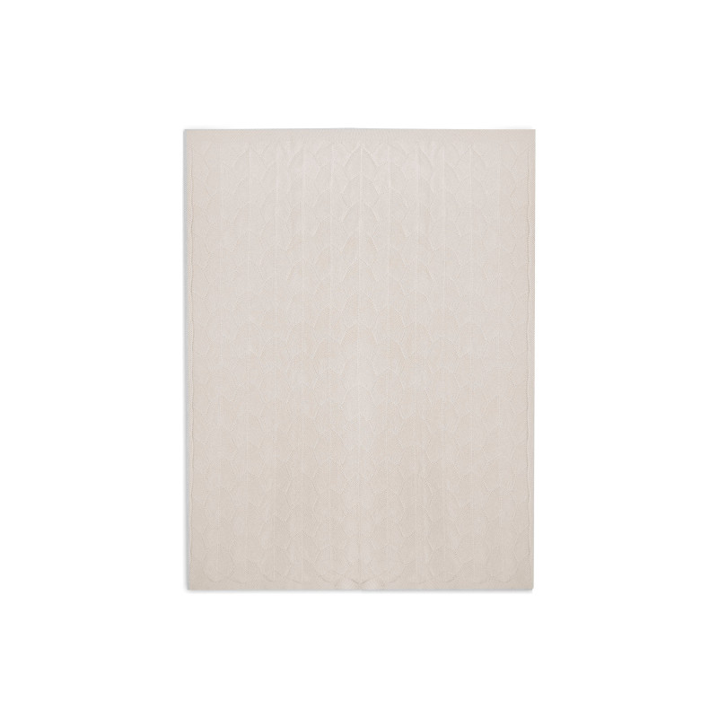 Couverture Lit de Bébé 100x150cm Shell Knit - Nougat - GOTS