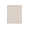 Couverture Lit de Bébé 100x150cm Shell Knit - Nougat - GOTS
