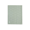 Couverture Lit de Bébé 100x150cm Shell Knit - Sea Foam - GOTS Couverture Lit de Bébé 100x150cm Shell Knit - Sea Foam - GOTS