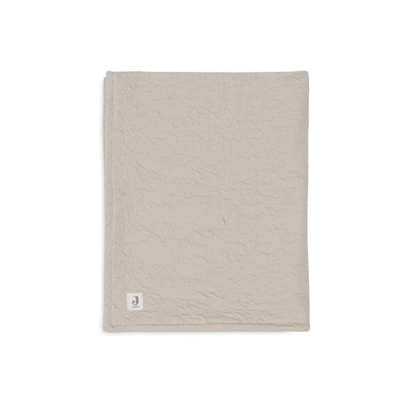Couverture Lit de Bébé 100x150cm Soft Waves - Nougat
