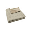 Couverture Lit de Bébé 100x150cm Soft Waves - Olive Green