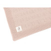 Couverture Lit de Bébé 100x150cm Grain knit - Wild Rose Couverture Lit de Bébé 100x150cm Grain knit - Wild Rose