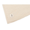 Couverture Lit de Bébé 100x150cm Weave knit Merino wool - Oatmeal