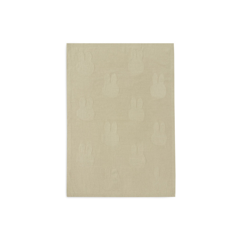 Couverture Lit de Bébé 100x150cm Miffy - Olive Green