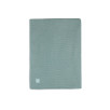 Couverture Berceau 75x100cm Basic Knit - Forest Green/Fleece Couverture Berceau 75x100cm Basic Knit - Forest Green/Fleece