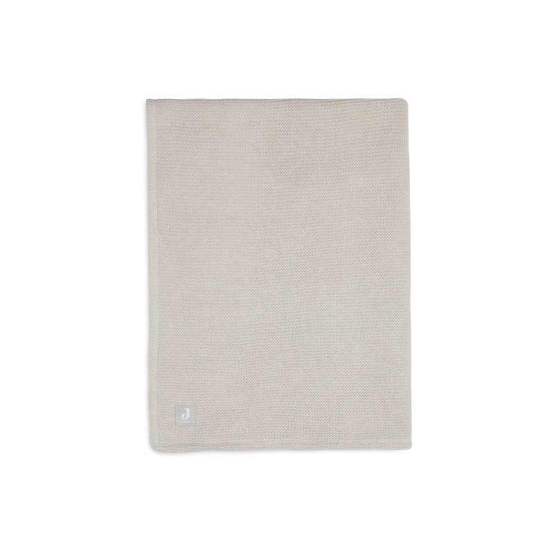 Couverture Berceau 75x100cm Basic Knit - Nougat/Fleece