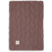 Couverture Berceau 75x100cm Spring Knit - Chestnut/Fleece Couverture Berceau 75x100cm Spring Knit - Chestnut/Fleece