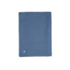 Couverture Berceau 75x100cm Basic Knit - Jeans Blue/Fleece Couverture Berceau 75x100cm Basic Knit - Jeans Blue/Fleece