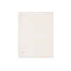 Couverture Berceau 75x100cm Grain Knit - Oatmeal/Velvet Couverture Berceau 75x100cm Grain Knit - Oatmeal/Velvet