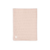 Couverture Berceau 75x100cm Grain Knit - Wild Rose/Velvet Couverture Berceau 75x100cm Grain Knit - Wild Rose/Velvet