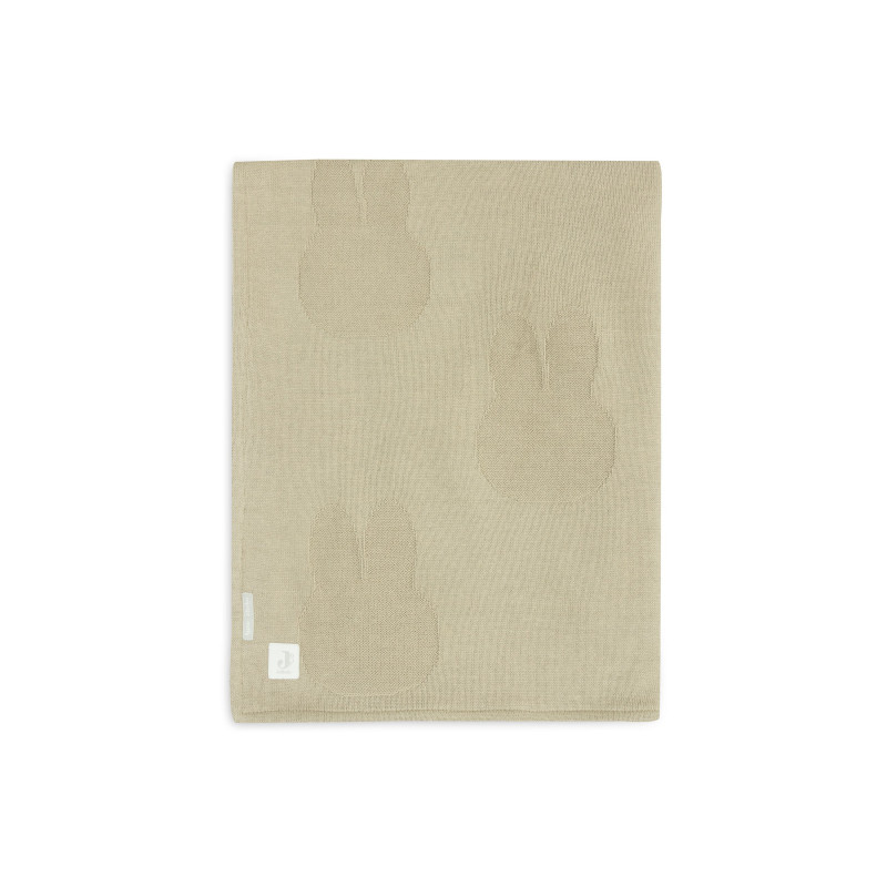 Couverture Berceau 75x100cm Miffy - Olive Green/Coral Fleece