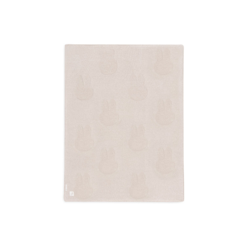 Couverture Berceau 75x100cm Miffy Nougat/Coral Fleece