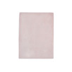 Couverture Lit de Bébé 100x150cm Basic Knit - Pale Pink/Fleece