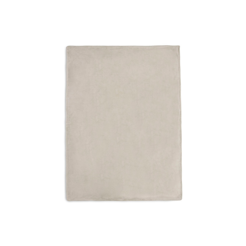 Couverture Lit de Bébé 100x150cm Basic Knit - Nougat/Fleece