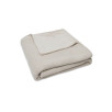 Couverture Lit de Bébé 100x150cm Basic Knit - Nougat/Fleece