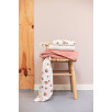 Couverture Lit de Bébé 100x150cm Spring Knit - Rosewood/Fleece Couverture Lit de Bébé 100x150cm Spring Knit - Rosewood/Fleece
