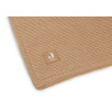 Couverture Lit de Bébé 100x150cm Basic Knit - Biscuit/Fleece