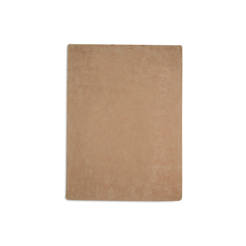 Couverture Lit de Bébé 100x150cm Pure Knit - Biscuit/Velvet - GOTS