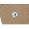 Couverture Lit de Bébé 100x150cm Pure Knit - Biscuit/Velvet - GOTS Couverture Lit de Bébé 100x150cm Pure Knit - Biscuit/Velvet - GOTS
