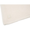 Couverture Lit de Bébé 100x150cm Basic Knit - Ivory/Coral Flee Couverture Lit de Bébé 100x150cm Basic Knit - Ivory/Coral Flee