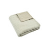 Couverture Lit de Bébé 100x150cm Grain Knit - Olive Green/Velvet Couverture Lit de Bébé 100x150cm Grain Knit - Olive Green/Velvet