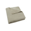 Couverture Lit de Bébé 100x150cm Basic Knit - Olive Green/Fleece Couverture Lit de Bébé 100x150cm Basic Knit - Olive Green/Fleece