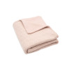 Couverture Lit de Bébé 100x150cm Grain Knit - Wild Rose/Velvet Couverture Lit de Bébé 100x150cm Grain Knit - Wild Rose/Velvet