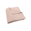 Couverture Lit de Bébé 100x150cm Basic Knit - Wild Rose/Fleece Couverture Lit de Bébé 100x150cm Basic Knit - Wild Rose/Fleece