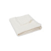 Couverture Berceau 75x100cm - Muslin Fringe Ivory Couverture Berceau 75x100cm - Muslin Fringe Ivory