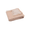 Couverture Berceau 75x100cm Fringe Moonstone/Ivory - GOTS Couverture Berceau 75x100cm Fringe Moonstone/Ivory - GOTS