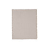 Couverture Berceau 75x100cm Fringe - Olive Green/Ivory - GOTS Couverture Berceau 75x100cm Fringe - Olive Green/Ivory - GOTS