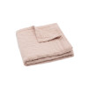 Couverture Berceau Gaze De Coton 75x100cm Jacquard - Wild Rose - GOTS